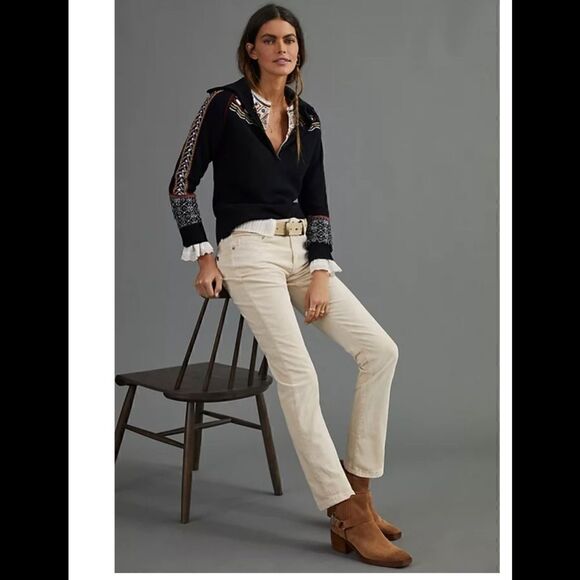 Anthropologie Pilcro The Slim Boyfriend Corduroy Pants - Picture 1 of 4